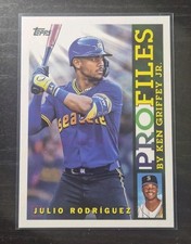 2026 Topps Series 1 - Topps Profiles Julio Rodriguez #TP-21