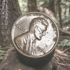  1954 P Lincoln Wheat Cent Penny Free Shipping