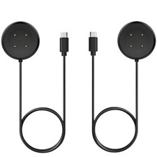 Charger for Google Pixel Watch 3 Fast Charge Cable Replacement Type-C Black