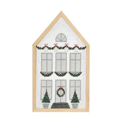 Stickpackung Gezählter Kreuzstich, Haus mittel In Karton 2023 RICO-Design tap