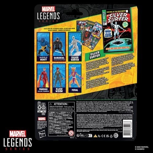 Fantastic Four Marvel Legends Series Silver Surfer 6-Inch Action Figure IN STOCK