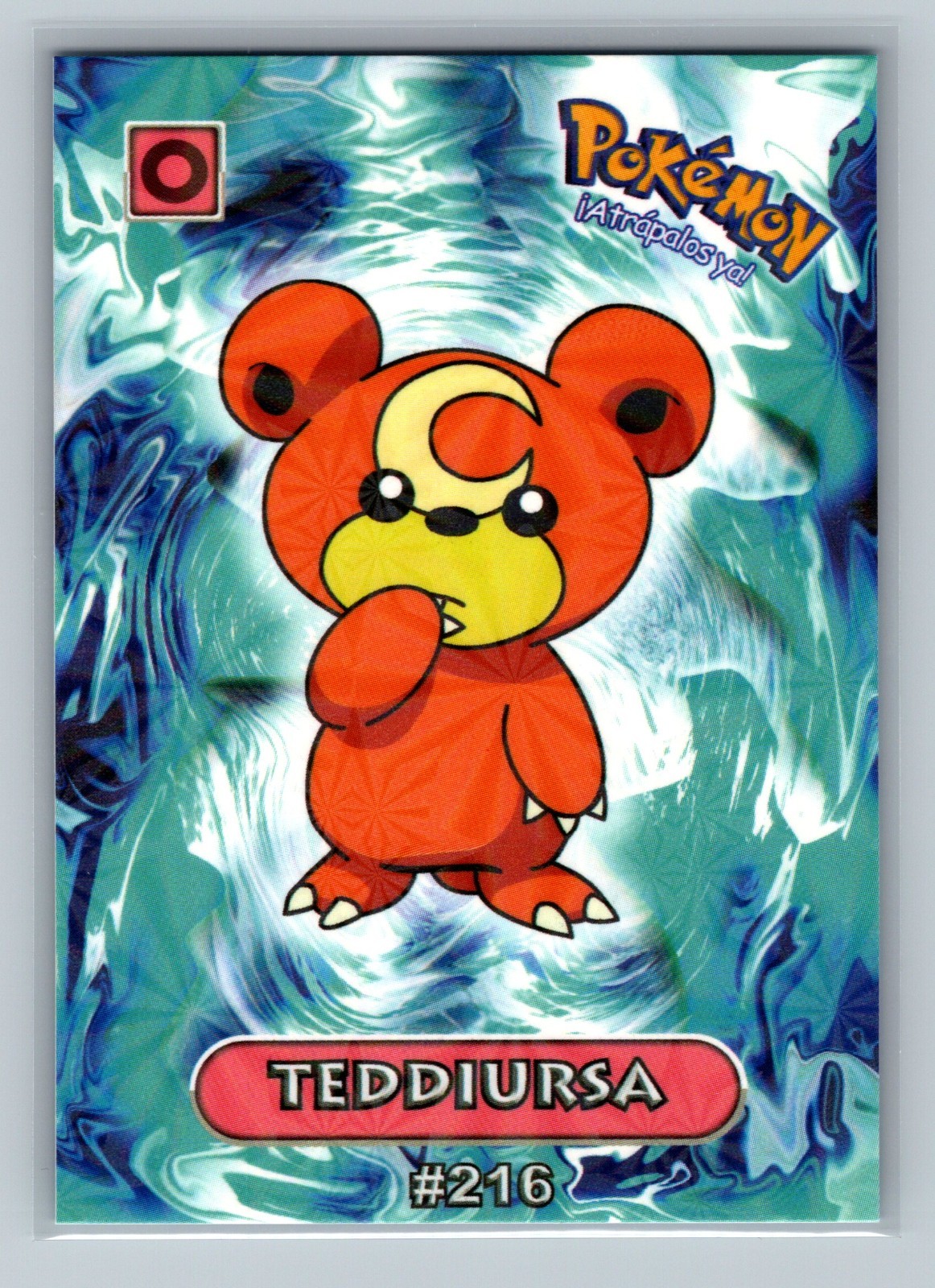 Pokemon Card - Teddiursa #216 - Holo