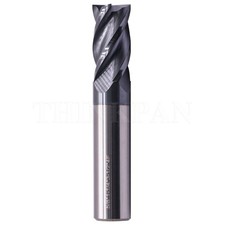 5/8" 4 Flute Solid Carbide 1-1/4" LOC x 3-1/2" OAL End Mill - AlTiN Coated