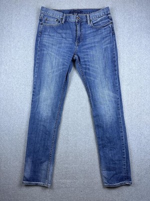 Ralph Lauren Sport Thompson 650 Jeans Mens 31x31 Medium Wash Blue Straight Denim