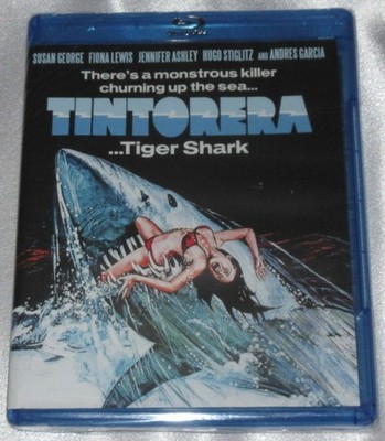 Tintorera ... Tiger Shark (1978) Blu-Ray (New) Shark Hunting in Mexico Cult Film