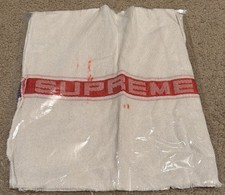 NWT Supreme Shop Towel Set of 3 SS25 Red Green Blue FREE SHIPPING 