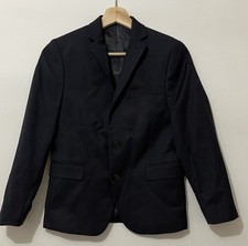 Lauren Ralph Lauren Boys Solid Classic Blazer Navy Size 12R