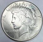 Choice Uncirculated 1926-S Philadelphia Mint Silver Peace Dollar 90% BU