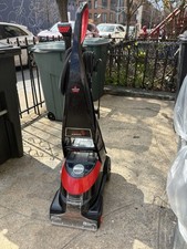 BISSELL ProHeat Essential Upright Carpet Cleaner Heated Cleaning Red/Black