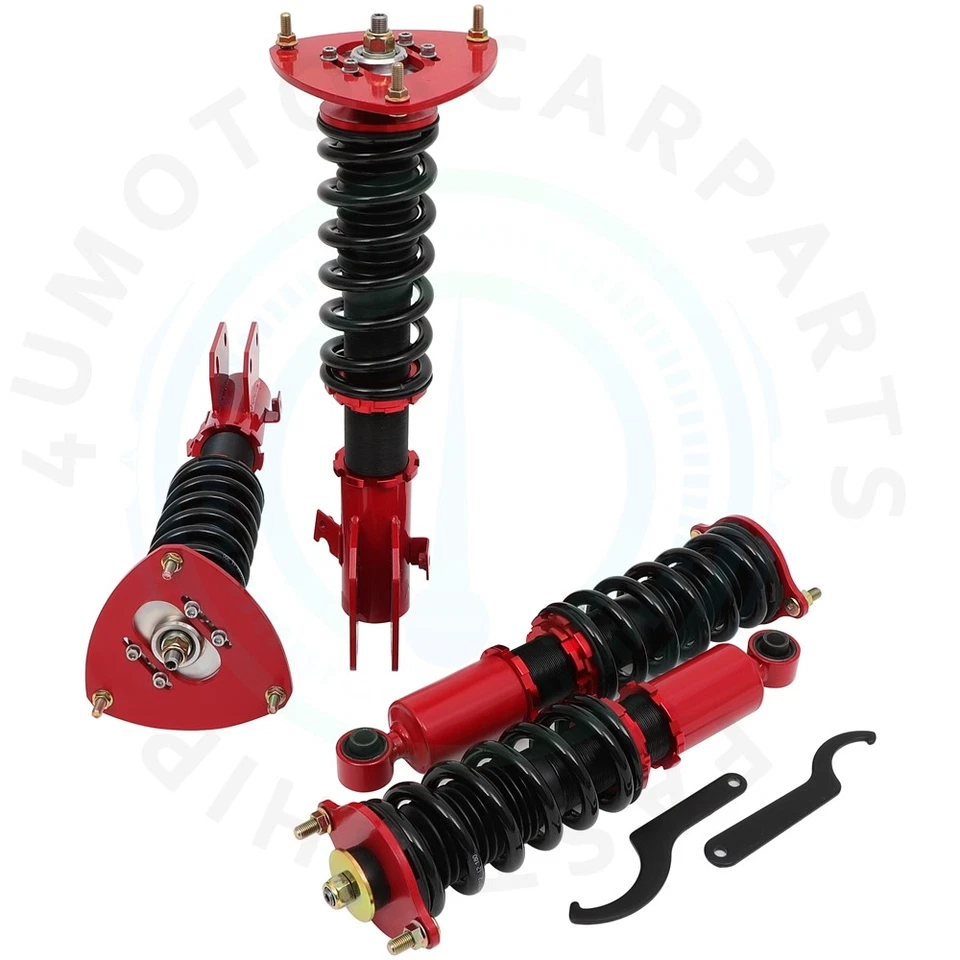 Juego de suspensión Coilovers de aluminio para Subaru Legacy BL BP Sedán 2005-2009 2,5 L Foto 3 de 4