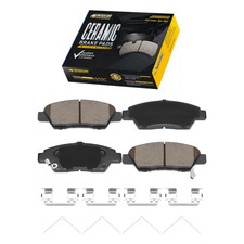 Front Ceramic Brake Pads w/ Hardware for 2009 - 2020 Honda FIT 1.5L OE spec