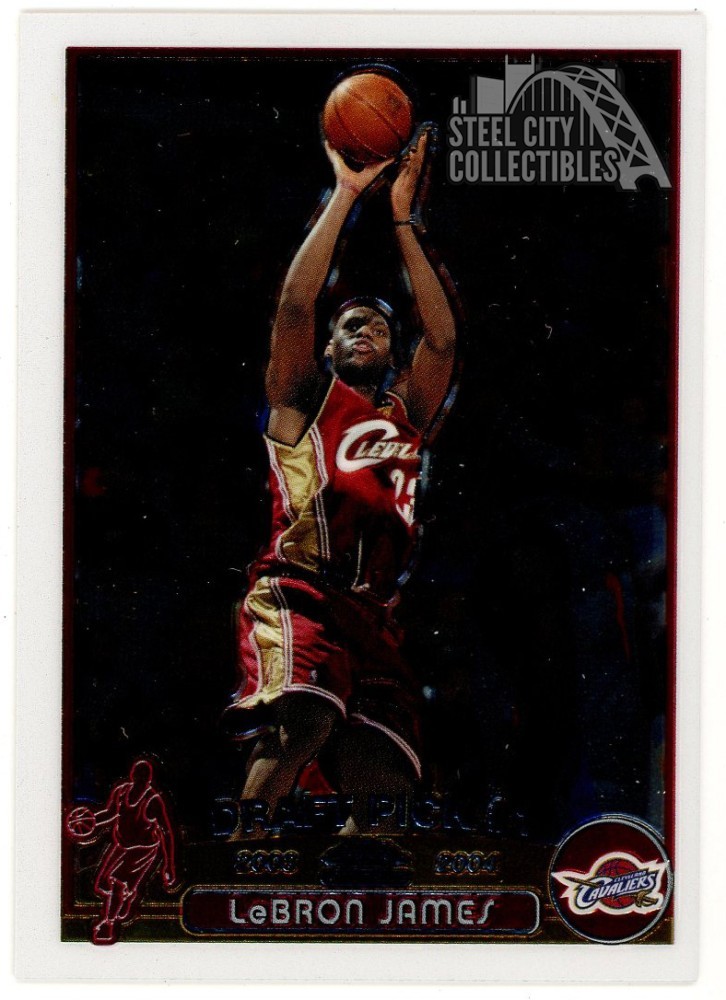 LeBron James 2003 Topps Chrome #111 Base Price Guide - Sports Card
