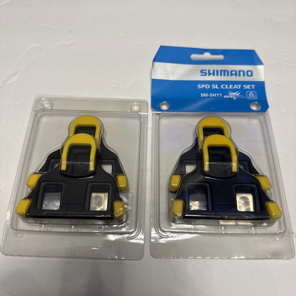 Menge 2-Shimano SPD-SL SM-SH11 Rennrad Pedal Cleats Floating passt Dura-Ace Ultegra