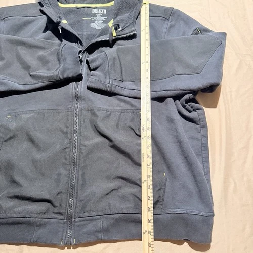 Duluth Trading Co Heavyweight hooded zip up sweatshirt, relaxed fit Men’s 2XL image 7