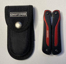 CRAFTSMAN Multi Tool, 14-in-1 CMHT43998 Red  w/ Black Nylon Belt Sheath