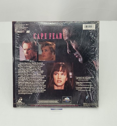 Laserdisc Cape Fear Robert DeNiro Nick Nolte Letterboxed Scorsese Laser DISC - Bild 2 von 6