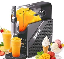 SPZK Slushie Machine with Digital LED Display, 5-in-1 Frozen Drink Maker