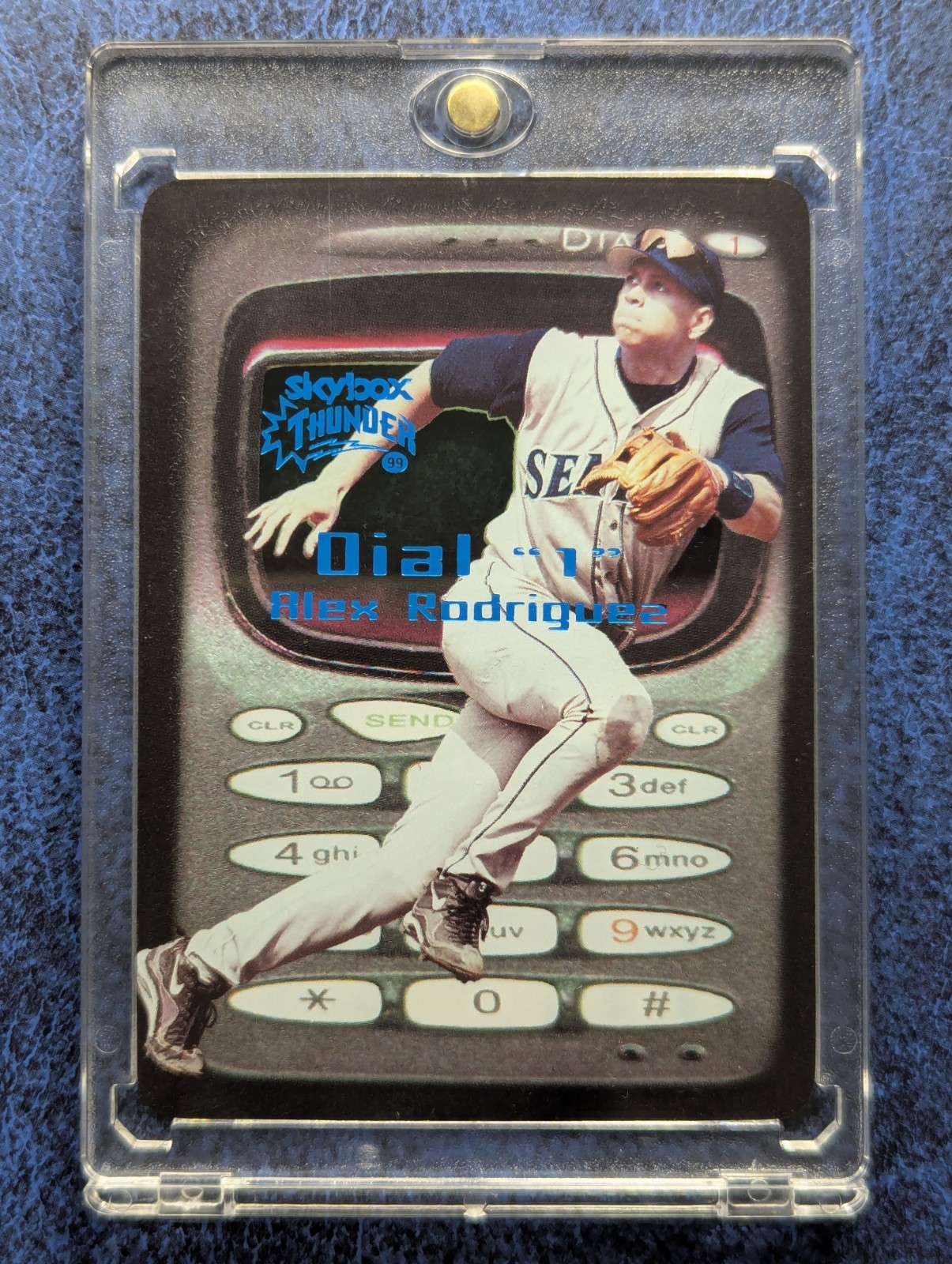 1999 SkyBox Thunder "Dial 1" INSERT #8 ALEX RODRIGUEZ 🔥 MINT RARE 🔥