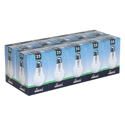 10 x Leuci Glühbirne 25W E27 klar Glühlampe 25 Watt Glühbirnen warmweiß dimmbar