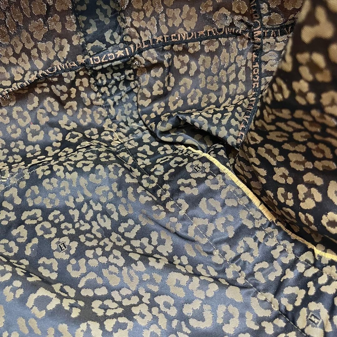 Fendi Leopard Pattern Boston Bag Large Capacity 1… - image 14