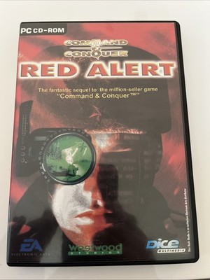 Red Alert Command & Conquer Westwood Windows 98 PC Game 2000 Free Shipping