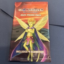 Gloomhaven Buttons & Bugs 2024 Promo Pack New Sealed GenCon PAX Origins Rare OOP