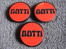 GOTTI ACT  Nabendeckel Nabenkappen Alufelgen 3  Stück Absolute  MEGA Rarität NEU