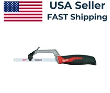 Milwaukee 48-22-0012 Compact Hand Hack Saw w/ 10" Blade Included