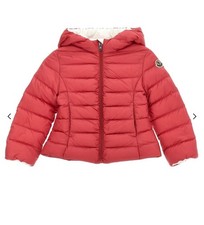 Moncler Enfant Ige Hooded Down Jacket Coral Brand New Without Tags size 3t