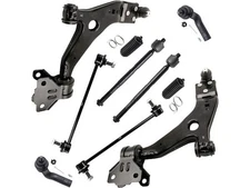 Front Control Arm Ball Joint Tie Rod and Sway Bar Link Kit For Focus DP233QF