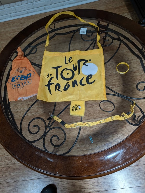 NEW Lot Le Tour De France Branded Official Souvenir  Bag and more