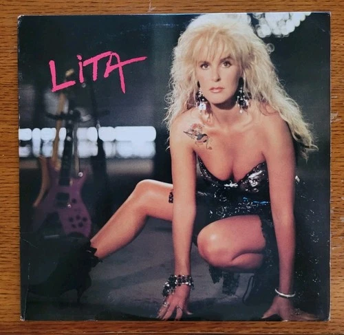 Lita Ford 1988 Lita LP ORIGINAL w/Inner VG+/VG+ CLEAN VINYL KISS ME DEADLY OZZY