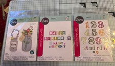 Sizzix Thinlits Bundle of 3. New. Free UK Postage.