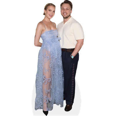 Courtney Miller And Shayne Topp (Duo 1) Mini Celebrity Cutout