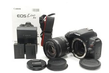 Canon EOS Kiss X9 EF-S 18-55 f/4-5.6 IS STM Lens Kit Black z911