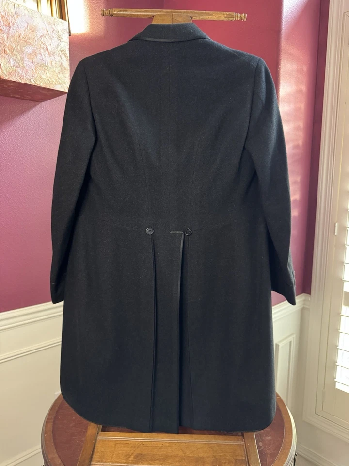 Conjunto de traje de mañana Coleman New York de 3 piezas ~38R, ropa de hombre vintage de los años 20 Foto 3 de 4