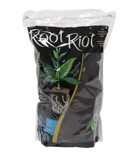 Root Riot 100 Replacement Cubes - organic seed moistened starter plugs suppli...