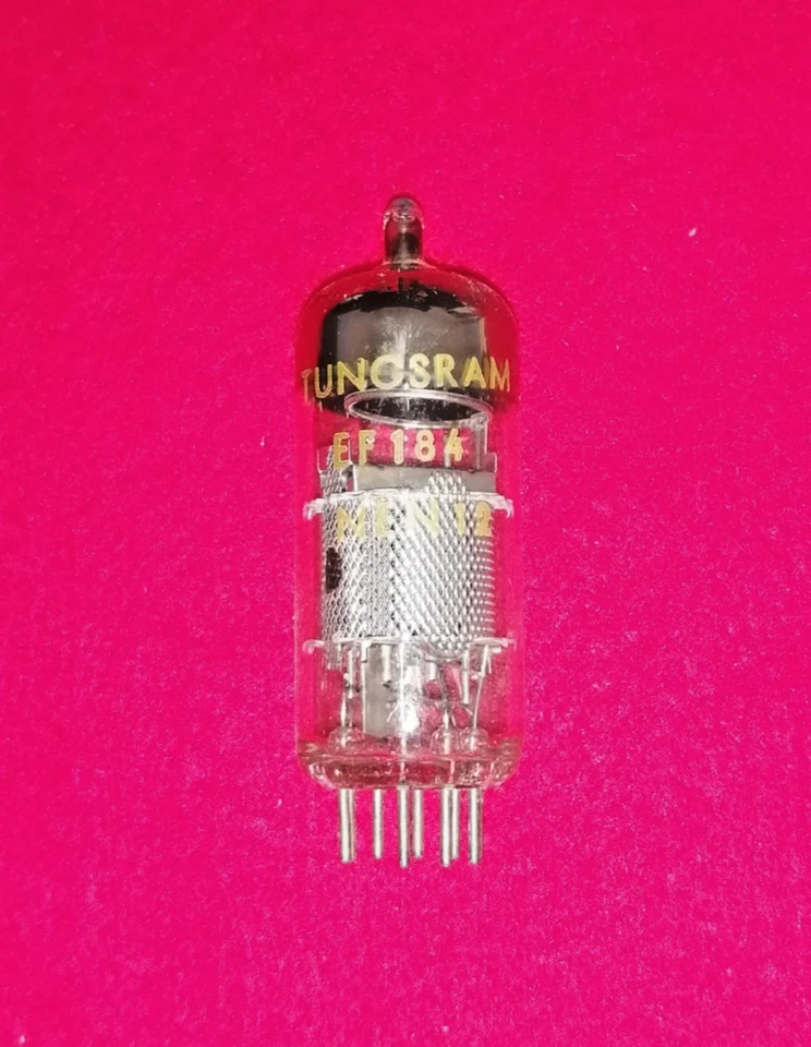 EF184 TUNGSRAM NEU Röhre geprüft über 100% Tube NEW 6EJ7 Valve Valvula Ventil - Bild 1 von 1