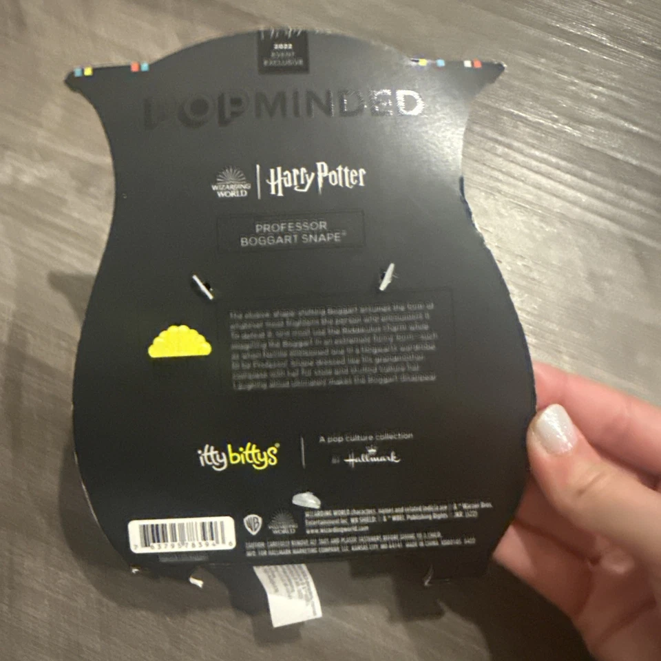 Hallmark Itty Bittys Professor Boggart Snape Harry Potter SDCC Exclusivo 2022 Foto 2 de 2