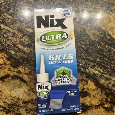 Nix Ultra 2-in-1 Super Lice Treatment with Lice & Egg Removal Comb