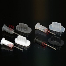2 Stoppers For iPhone 5-5S-5C /iPod 5/iPad 4 Mini iPad Dustproof Headphone Dock