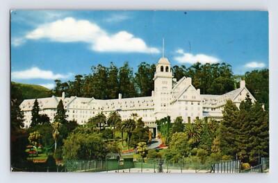 Postcard California Berkeley CA Hotel Claremont 1957 Posted Chrome
