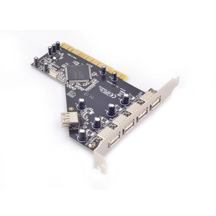 PCI to 4 Ports External + 1 Port Internal USB 2.0 Expansion Card Chipset for NEC - Image 2 of 4