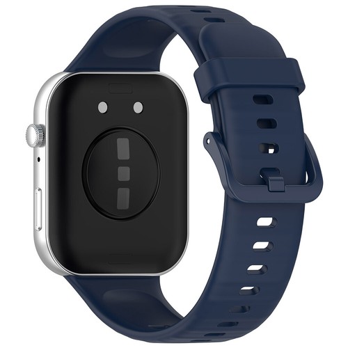Silicone Strap Breathable Sports Bracelet for Huawei Watch Fit 3 (Midnight Blue) - Zdjęcie 6 z 9