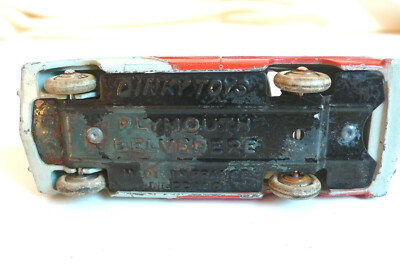 Dinky Toys Ancienne #24D Plymouth Belvedere - Rare Et Très Belle Pièce