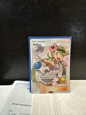 FULL ART Mallow ULTRA RARE Pokemon 145/145 SM Guardians Rising Holo Trainer  - LP | eBay