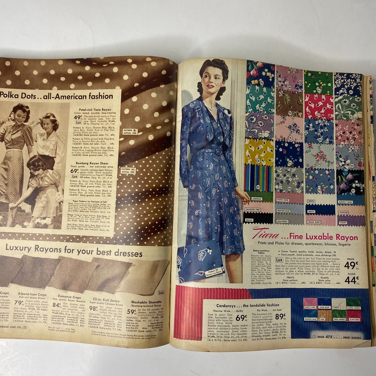 SEARS 1942.43.秋冬カタログ Sears Roebuck boat catalog 1942 | eBay