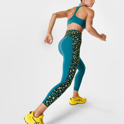 #ad Sweaty Betty Power UltraSculpt High 8 Workout Leggings Color Block Size 8 $28.99