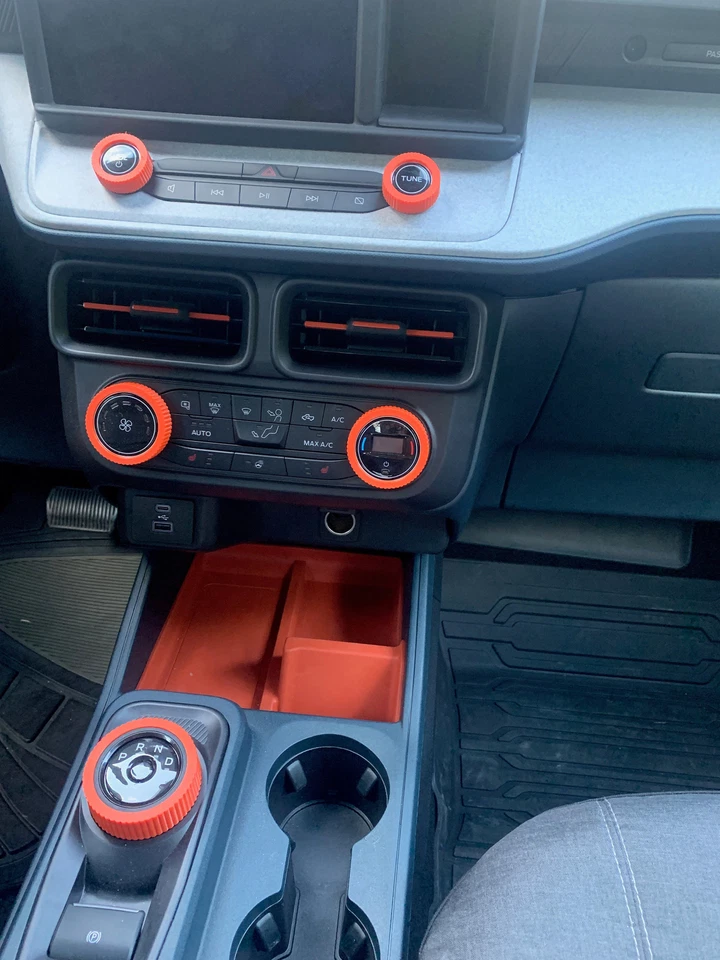 Cubiertas de perilla interior Ford Maverick Foto 3 de 4