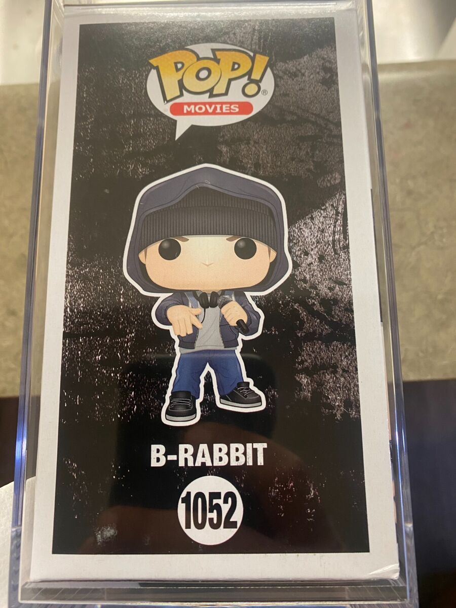 B - RABBIT 8 MILE FUNKO POP MOVIES 1052 EMINEM MARSHALL B - RABBIT 8 MILE FUNKO POP MOVIES 1052 EMINEM MARSHALL